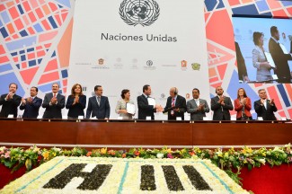 Clausura Reunión ONU-Hábitat III