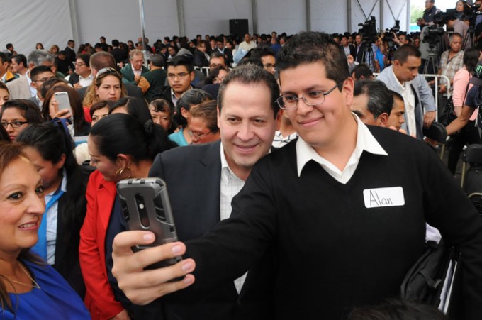 Entrega de la Unidad Académica Profesional de Acolman de la UAEM